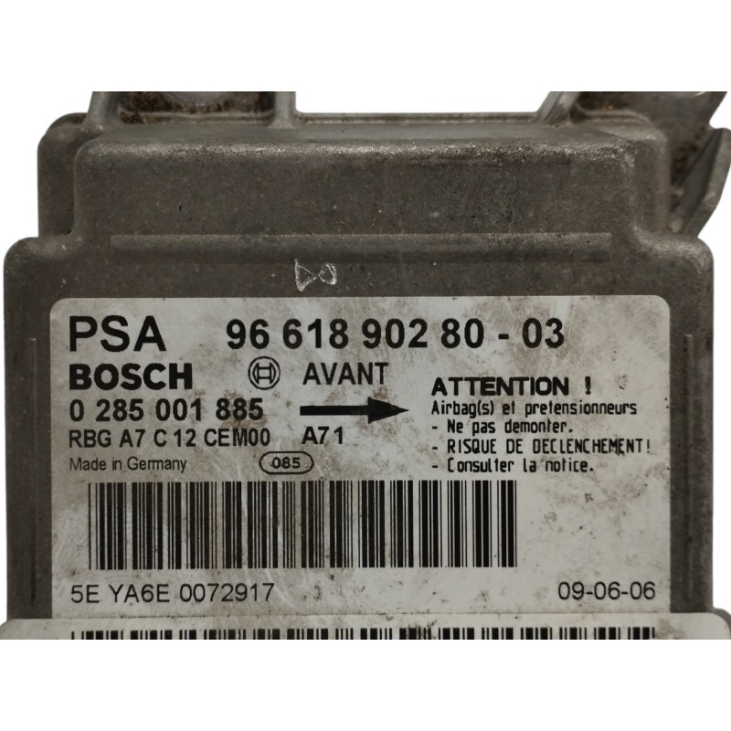 CENTRALITA AIRBAG 0285001885