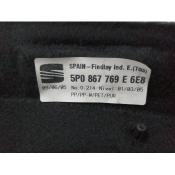 Recambio de bandeja trasera para seat altea (5p1) 2.0 tdi referencia OEM IAM 5P0867769E 5P0867134C 