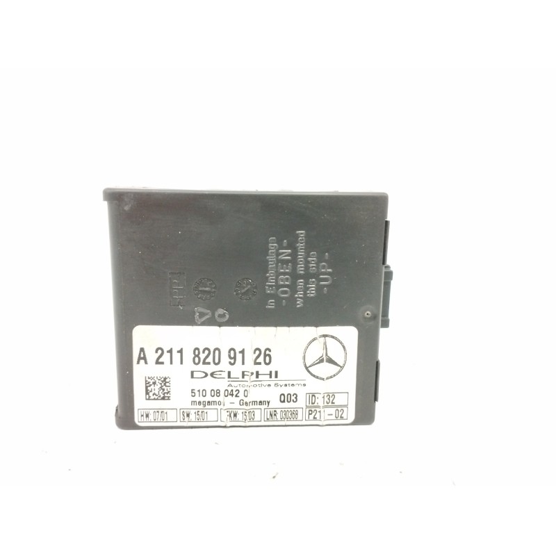 Recambio de modulo electronico para mercedes-benz clase c coupé (cl203) c 220 cdi (203.706) referencia OEM IAM A2118209126 51008