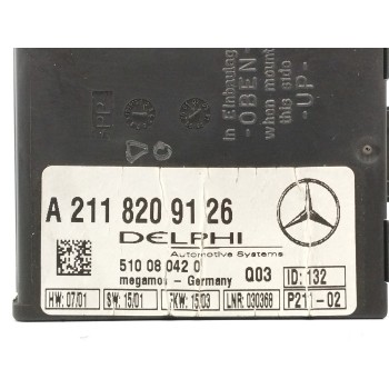Recambio de modulo electronico para mercedes-benz clase c coupé (cl203) c 220 cdi (203.706) referencia OEM IAM A2118209126 51008