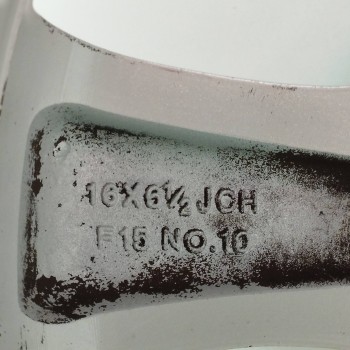 Recambio de llanta para mazda 3 berlina (bk) 1.6 cd diesel cat referencia OEM IAM 9965426560 16X6,5JCH 5H 5X115