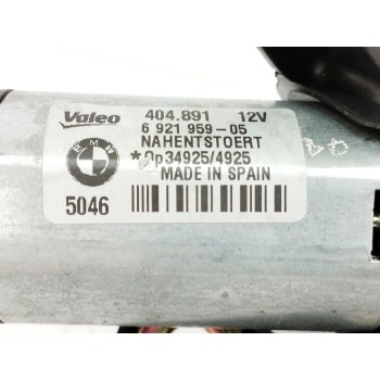 Recambio de motor limpia trasero para bmw serie 1 berlina (e81/e87) 118i referencia OEM IAM 6921959  