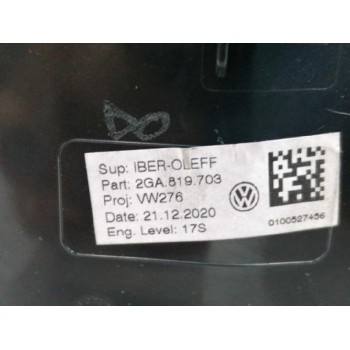 Recambio de rejilla aireadora para volkswagen t-roc 2.0 tdi referencia OEM IAM 2GA819703 IZQUIERDA 
