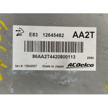 Recambio de centralita motor uce para chevrolet aveo 1.4 cat referencia OEM IAM 12645482  