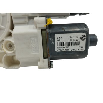 Recambio de motor elevalunas delantero izquierdo para volkswagen tiguan (5n2) 2.0 tdi referencia OEM IAM 5N0959701G  