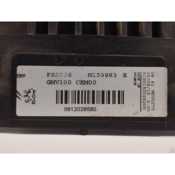 Recambio de electroventilador para citroën c4 cactus 1.2 12v vti referencia OEM IAM 9812028580  