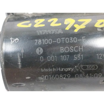 Recambio de motor arranque para toyota verso 1.8 16v cat referencia OEM IAM 281000T030F 0001107531 