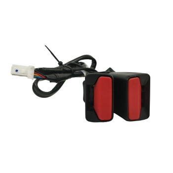 Recambio de enganche cinturon izquierdo para nissan micra v (k14) 1.0 12v cat referencia OEM IAM 888435FA0A TRASERO 