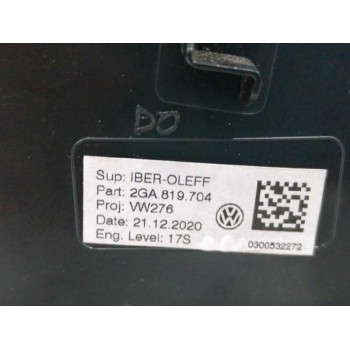 Recambio de rejilla aireadora para volkswagen t-roc 2.0 tdi referencia OEM IAM 2GA819704 DERECHA 