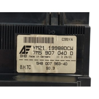 Recambio de mando climatizador para ford galaxy (vy) 1.9 tdi cat referencia OEM IAM 7M5907040L 5HB00796340 