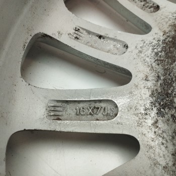 Recambio de llanta para chrysler 300 m (lr) 3.5 v6 referencia OEM IAM ORK76TRMAB 16X7J RK76PAKAB