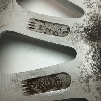 Recambio de llanta para chrysler 300 m (lr) 3.5 v6 referencia OEM IAM ORK76TRMAB 16X7J RK76PAKAB