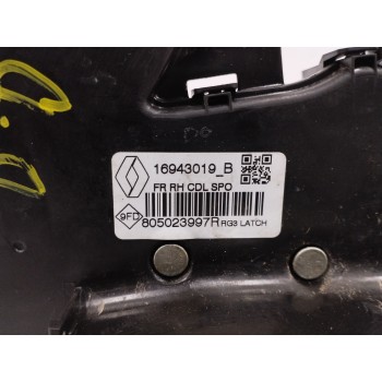 Recambio de cerradura puerta delantera derecha para renault megane iv berlina 5p 1.3 tce referencia OEM IAM 805023997R OBSERVAR 