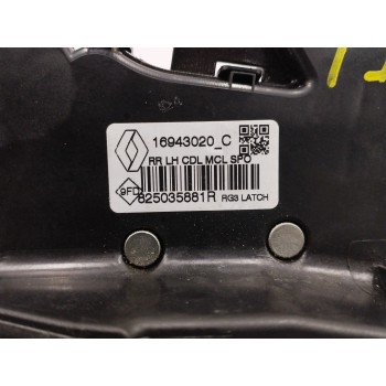 Recambio de cerradura puerta trasera izquierda para renault megane iv berlina 5p 1.3 tce referencia OEM IAM 825035881R OBSERVAR 