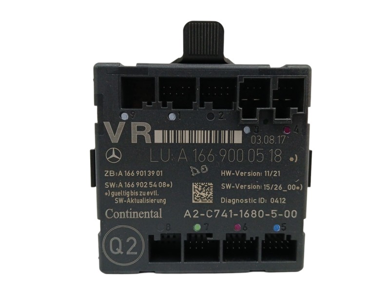 Recambio de modulo electronico para mercedes-benz clase a (w176) 2.1 cdi cat referencia OEM IAM A1669000518 A2C7411680500 
