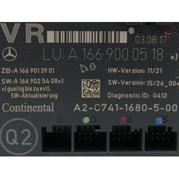 Recambio de modulo electronico para mercedes-benz clase a (w176) 2.1 cdi cat referencia OEM IAM A1669000518 A2C7411680500 