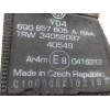 Recambio de cinturon seguridad trasero izquierdo para volkswagen polo (9n3) 1.4 tdi referencia OEM IAM 6Q0857805A  