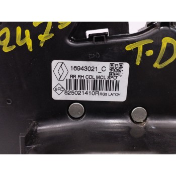 Recambio de cerradura puerta trasera derecha para renault megane iv berlina 5p 1.3 tce referencia OEM IAM 825021410R OBSERVAR FO