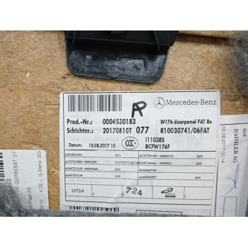 Recambio de guarnecido puerta delantera derecha para mercedes-benz clase a (w176) 2.1 cdi cat referencia OEM IAM A1767203800  