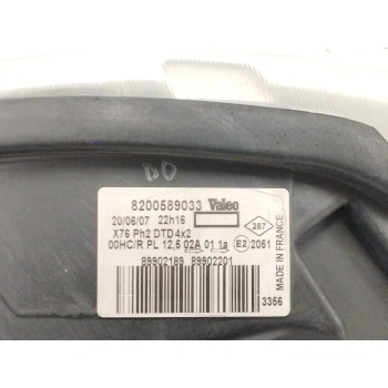 Recambio de faro derecho para renault kangoo (f/kc0) 1.5 dci diesel referencia OEM IAM 8200589033 89902190 