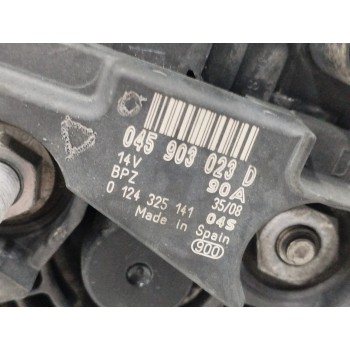 Recambio de alternador para volkswagen polo (9n3) 1.4 tdi referencia OEM IAM 045903023D 90A 0124325141