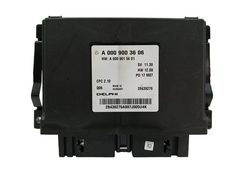 Recambio de modulo electronico para mercedes-benz clase a (w176) 2.1 cdi cat referencia OEM IAM A0009003606  