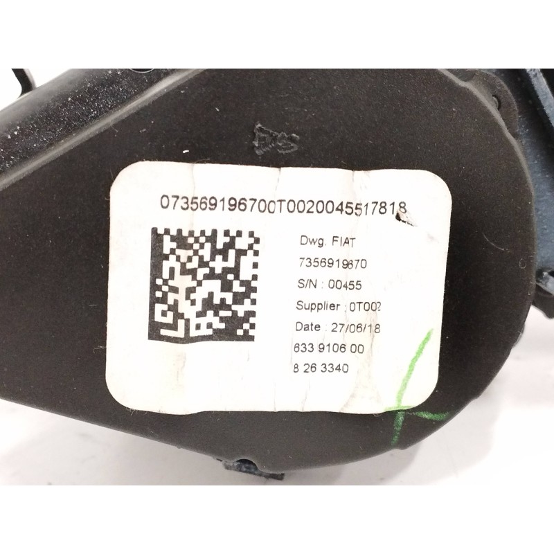 CINTURON SEGURIDAD TRASERO IZQUIERDO