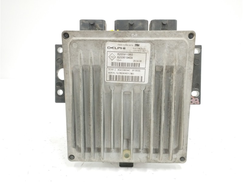 Recambio de centralita motor uce para renault grand modus dynamique referencia OEM IAM 8200911560 8200619409 