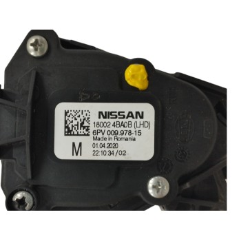 Recambio de potenciometro pedal para renault kadjar 1.5 blue dci diesel fap referencia OEM IAM 180024BA0B 6PV00997815 
