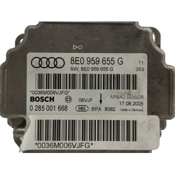Recambio de centralita airbag para audi a4 berlina (8e) 2.0 tdi referencia OEM IAM 8E0959655G 0285001668 
