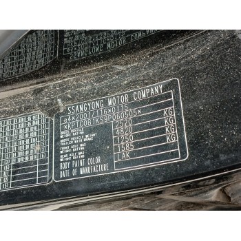 Recambio de carroceria corte para ssangyong actyon 2.0 td cat referencia OEM IAM   