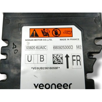 Recambio de centralita airbag para nissan qashqai iii (j12) (2021 - ...) 1.3 dig-t hibrido suave referencia OEM IAM 988206UA0C  