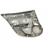 Recambio de guarnecido puerta trasera derecha para renault megane iv berlina 5p 1.3 tce referencia OEM IAM 829A05720R NEGRO 