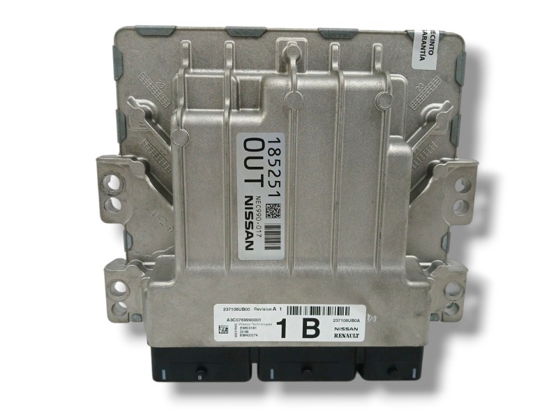 Recambio de centralita motor uce para nissan qashqai iii (j12) (2021 - ...) 1.3 dig-t hibrido suave referencia OEM IAM 237106UB0 Recambio de centralita motor uce para nissan qashqai iii (j12) (2021 - ...) 1.3 dig-t hibrido suave referencia OEM IAM 237106UB0