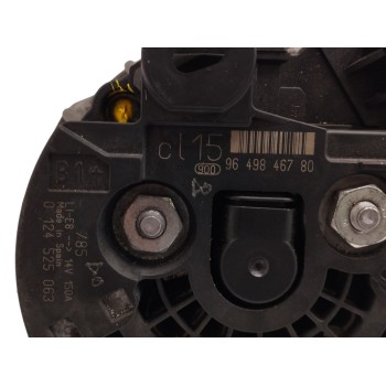 Recambio de alternador para citroën c4 picasso 1.8 referencia OEM IAM 9649846780 150A 0124525063
