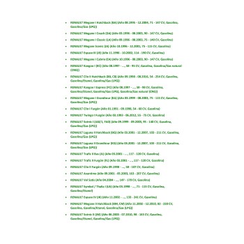 Recambio de filtro gasolina para para varios modelos referencia OEM IAM 9F0009  