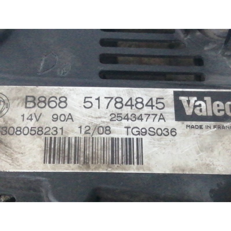 ALTERNADOR 2543477A 90A