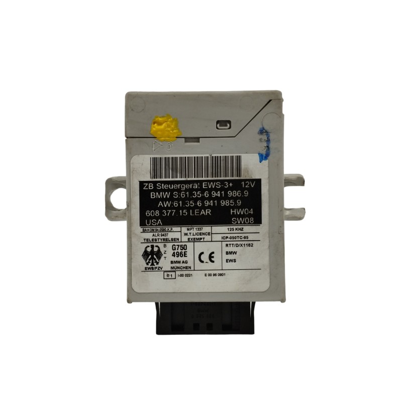 Recambio de centralita inmovilizador para mini mini (r50,r53) 1.6 16v cat referencia OEM IAM 61356941986  