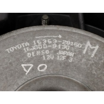 Recambio de electroventilador para toyota corolla (e12) 1.4 turbodiesel cat referencia OEM IAM 1535328150  