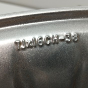 Recambio de llanta para opel frontera b sport referencia OEM IAM 91156568 7JX16CH 38 