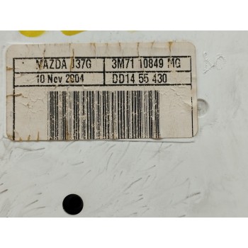 Recambio de cuadro instrumentos para mazda 2 berlina (dy) 1.6 cat referencia OEM IAM 3M7110849MG  