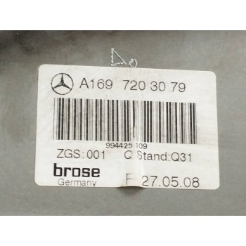 Recambio de elevalunas delantero derecho para mercedes-benz clase a (w169) 1.5 cat referencia OEM IAM FUNDA A1697203079 