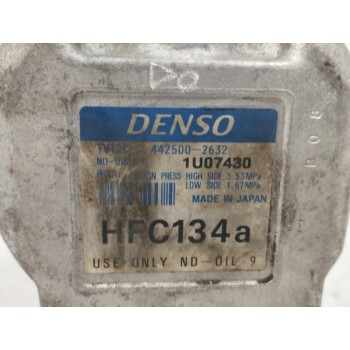 Recambio de compresor aire acondicionado para toyota corolla (e11) 1.6 16v referencia OEM IAM 4425002632 4473001001 