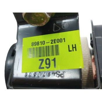 Recambio de cinturon seguridad trasero izquierdo para hyundai tucson (jm) 2,0 classic 4x2 referencia OEM IAM 898102E001  