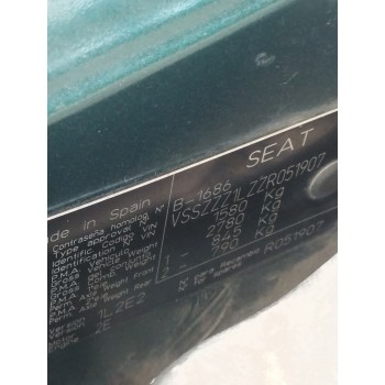 Recambio de carroceria corte para seat toledo (1l) 2.0 referencia OEM IAM   