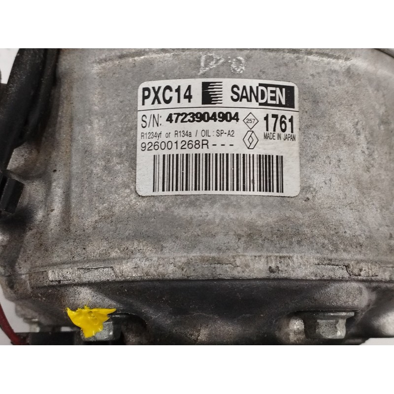 COMPRESOR AIRE ACONDICIONADO ENCHUFE Y SENSOR DAÑADOS PXC14