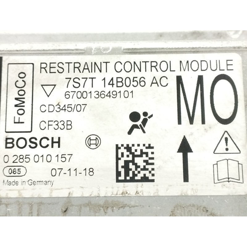 CENTRALITA AIRBAG 0285010157