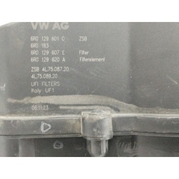 Recambio de filtro aire para seat ibiza (6j5) 1.6 tdi referencia OEM IAM 6R0129601C  