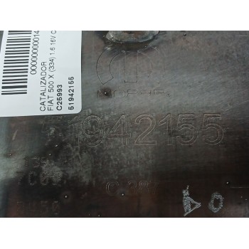 Recambio de catalizador para fiat 500 x (334) 1.6 16v cat referencia OEM IAM 51942155  