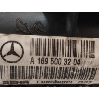 Recambio de radiador agua para mercedes-benz clase a (w169) 1.5 cat referencia OEM IAM A1695003204  